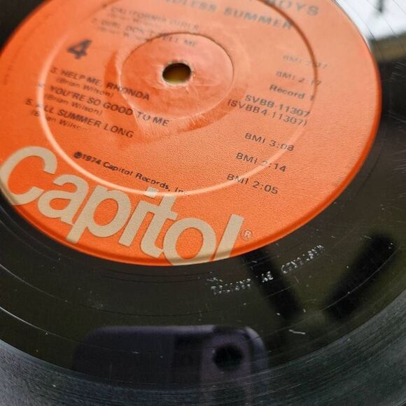 Beach boys endless Summer Capitol records vinyl vintage 60s folk pop rock - Picture 10 of 10